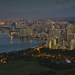 Waikiki Sunrise from Diamond Head Crater