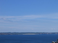 Pointe de Penhir looking back to Plage de la Palud