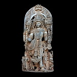 India - Karnataka - Halebid - Hoysaleswara Temple - Lord Shiva - 148d