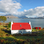 Red Roof Cottage at Loch Shieldaig