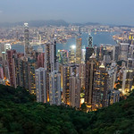 Victoria Peak HK .. Blue Hour Shot