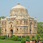 Delhi--Lodi Gardens--Shisha Gumbad - 20160308-01