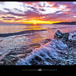 Sunset in White Rock, BC, Canada