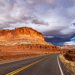 Highway 24 Rainstorm - Capitol Reef, 2018