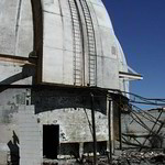 Mt Stromlo Observatory remains after the 2003 fires.