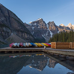 Moraine Reflections at Morning