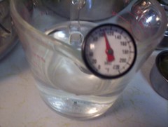 warm water