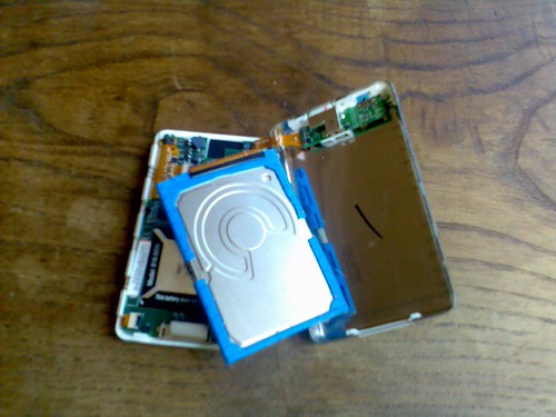 iPod durante la operación