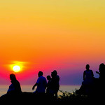 The opposite direction of the Lunar Eclipse