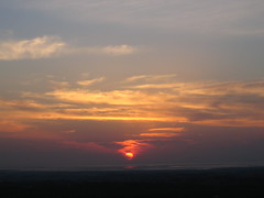 Sunset over Morecombe Bay