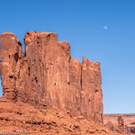 Moon Over Monument Valley