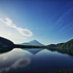 Motosu upside down Fuji