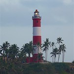 Kovalam: light beam shining from Vizhinjam lighthouse