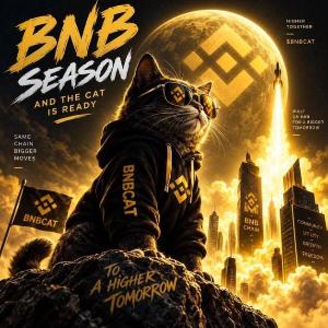 BNB CAT SZN 曲线进度达 92%，持有人 145，临近毕业