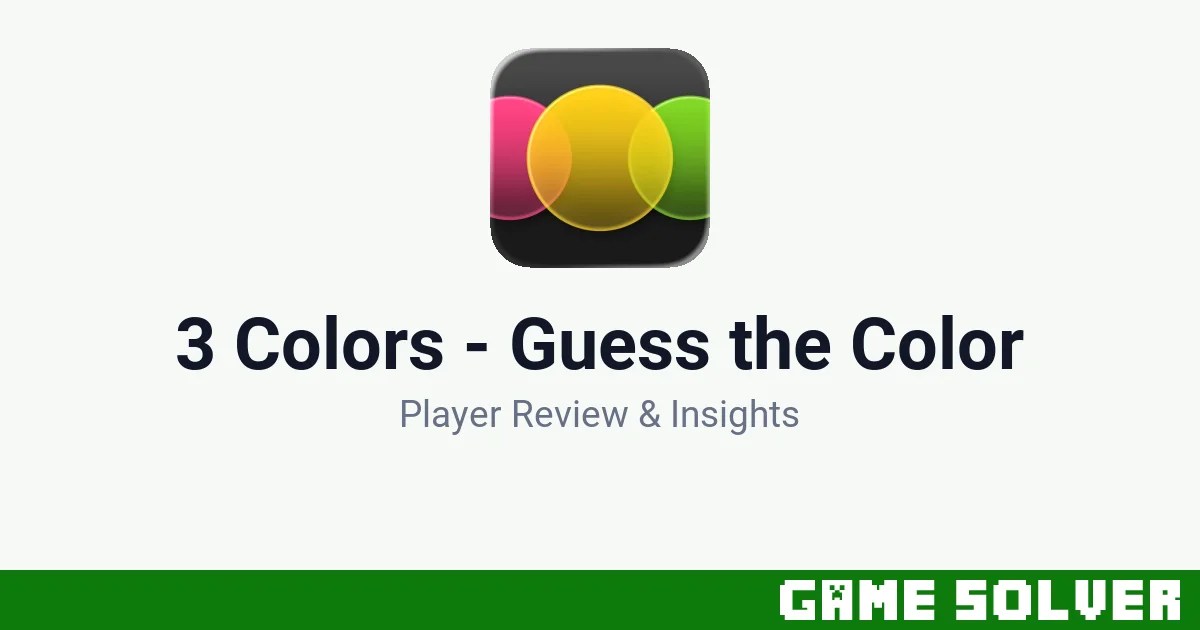 3 Colors - Guess the Color - Arseniy Zlobin 1 3 Colors - Guess the Color featured image