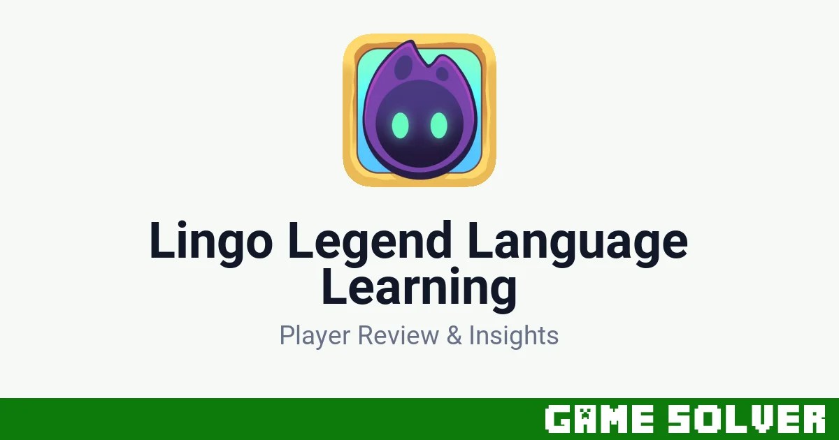 Lingo Legend Language Learning featured image