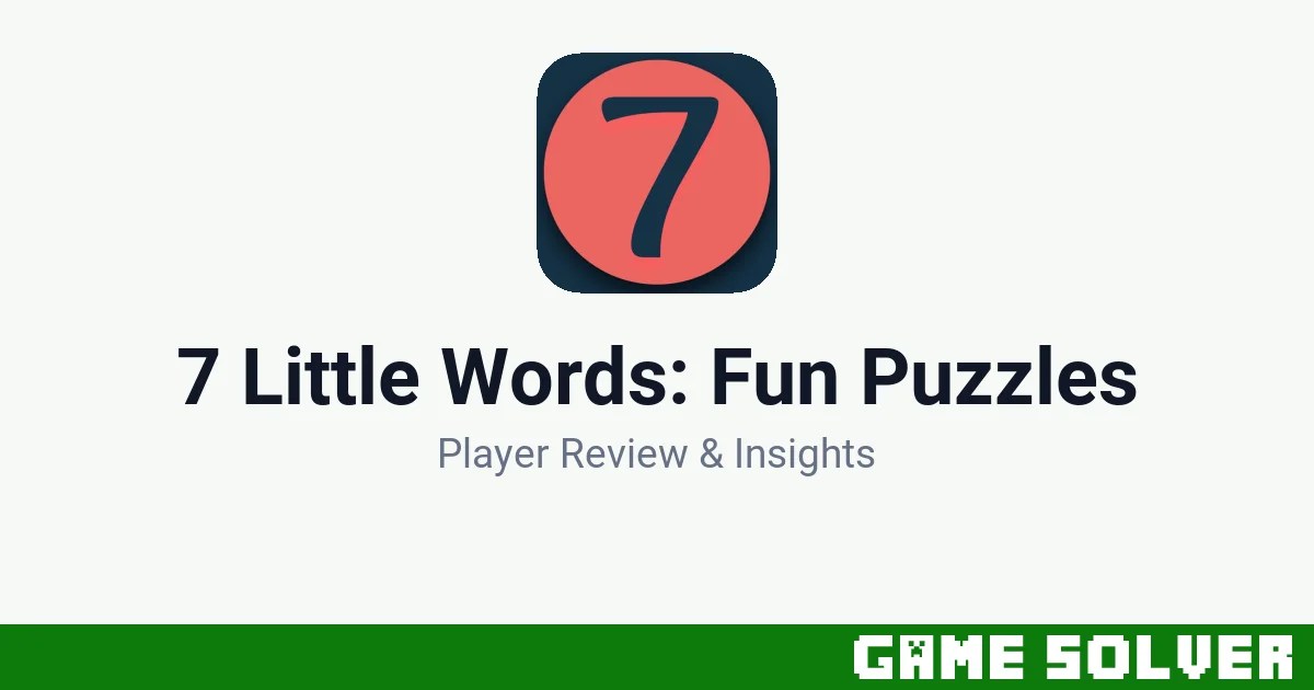 7 Little Words: Fun Puzzles featured image