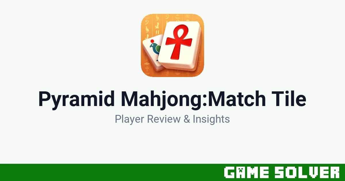 Pyramid Mahjong:Match Tile featured image