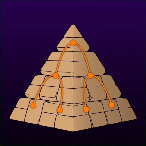 Pyralinks: Pyramid Puzzles official game icon