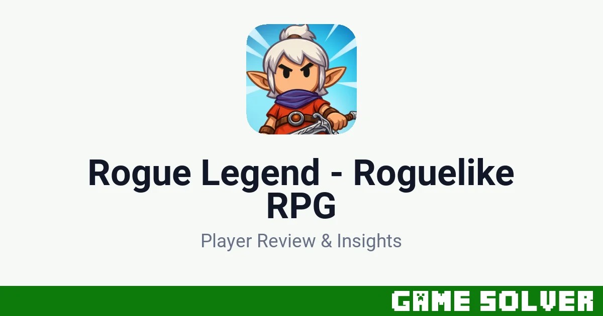 Rogue Legend - Roguelike RPG featured image