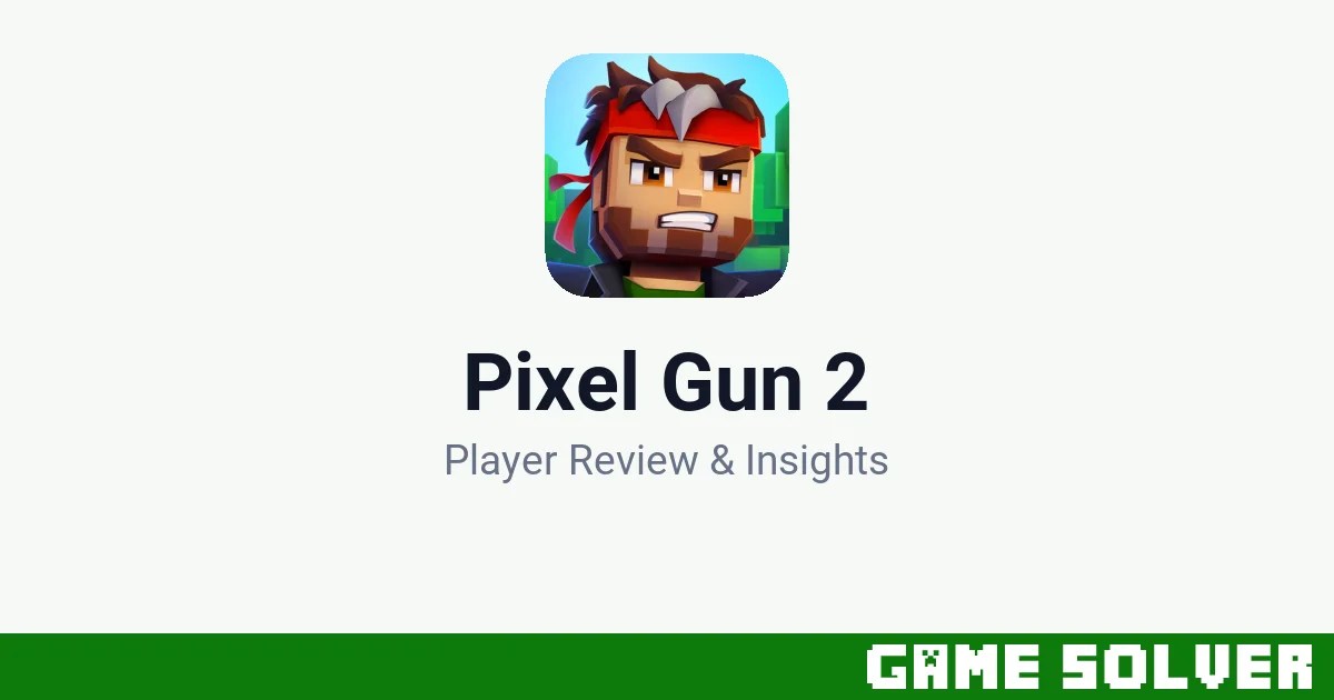 Pixel Gun 2 featured image