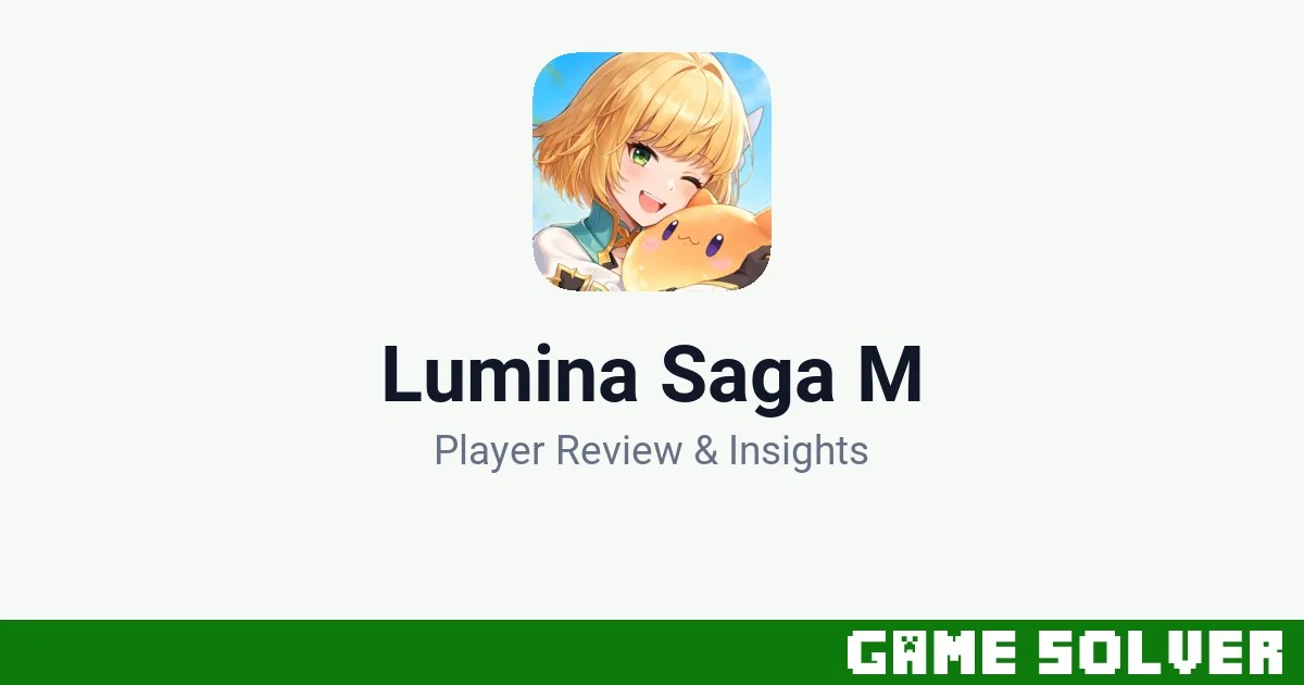 Lumina Saga M featured image