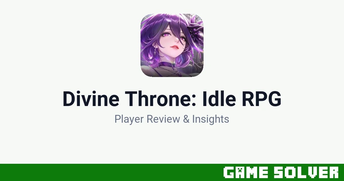 Divine Throne: Idle RPG featured image