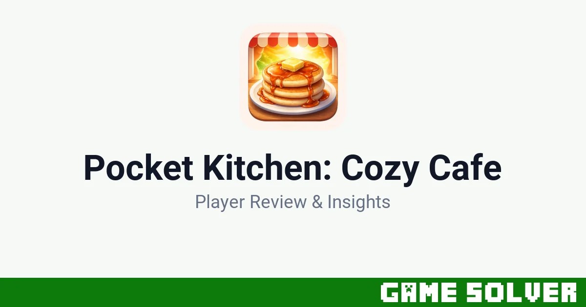 Pocket Kitchen: Cozy Cafe featured image