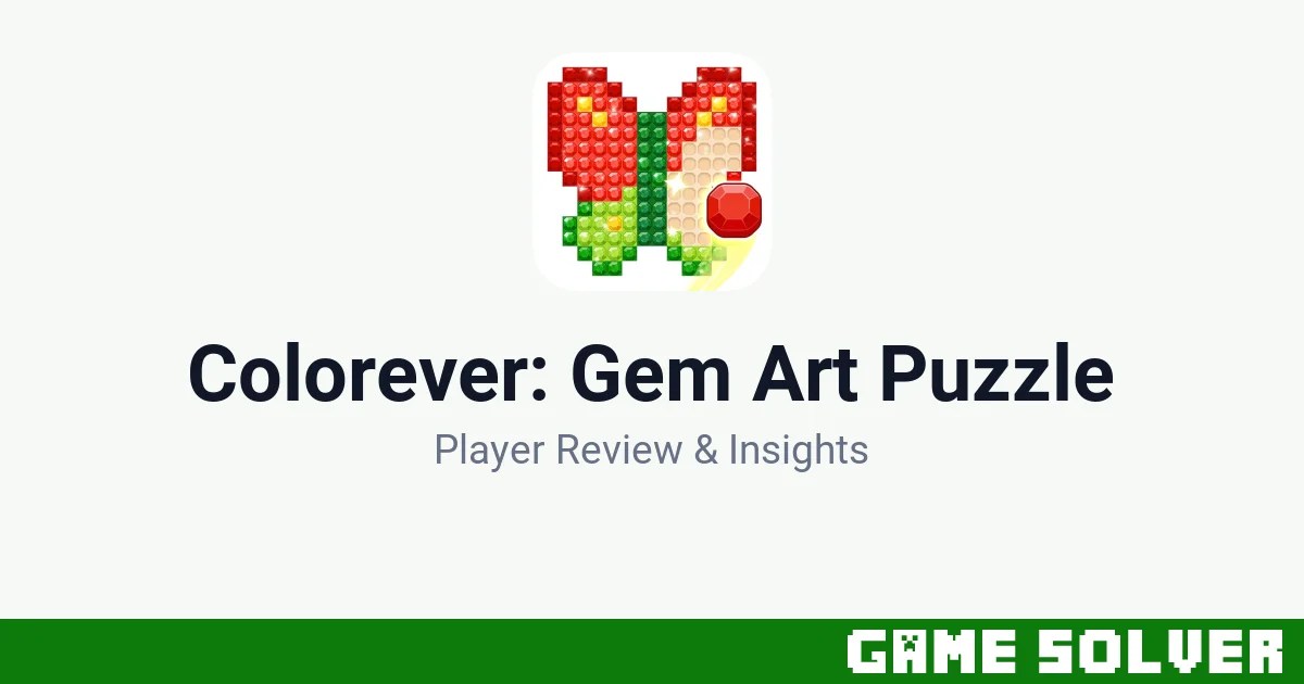 Colorever: Gem Art Puzzle featured image