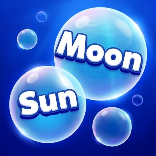 Merge Bubbles - Word Game official game icon