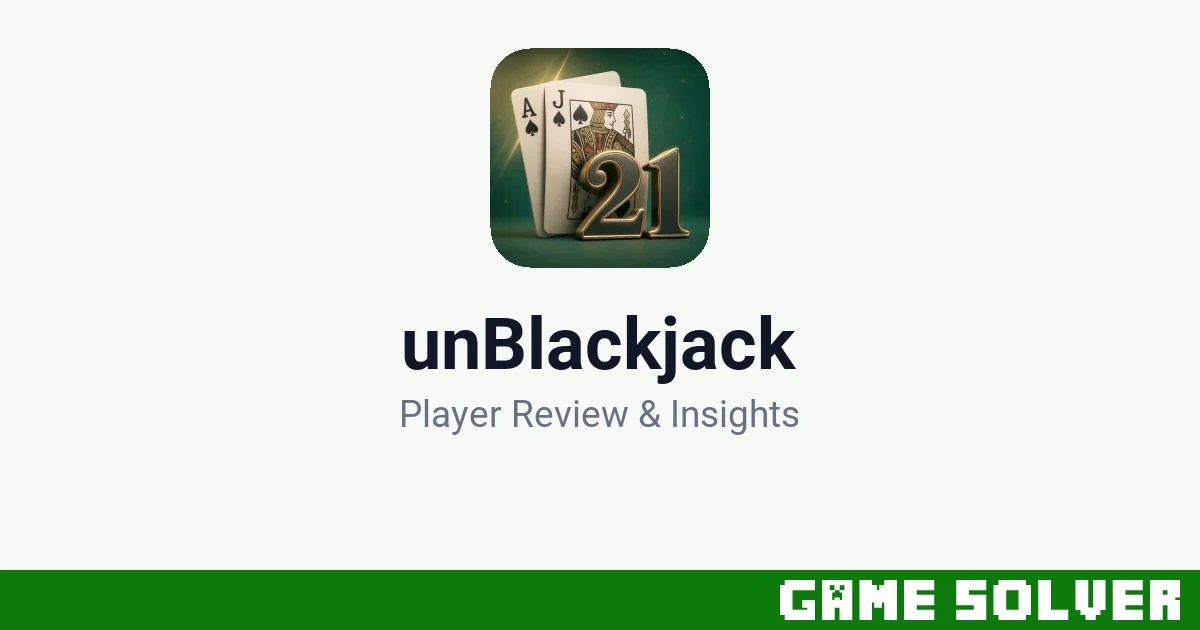 unBlackjack - Ground Glass Technologies LLC 1 unBlackjack featured image