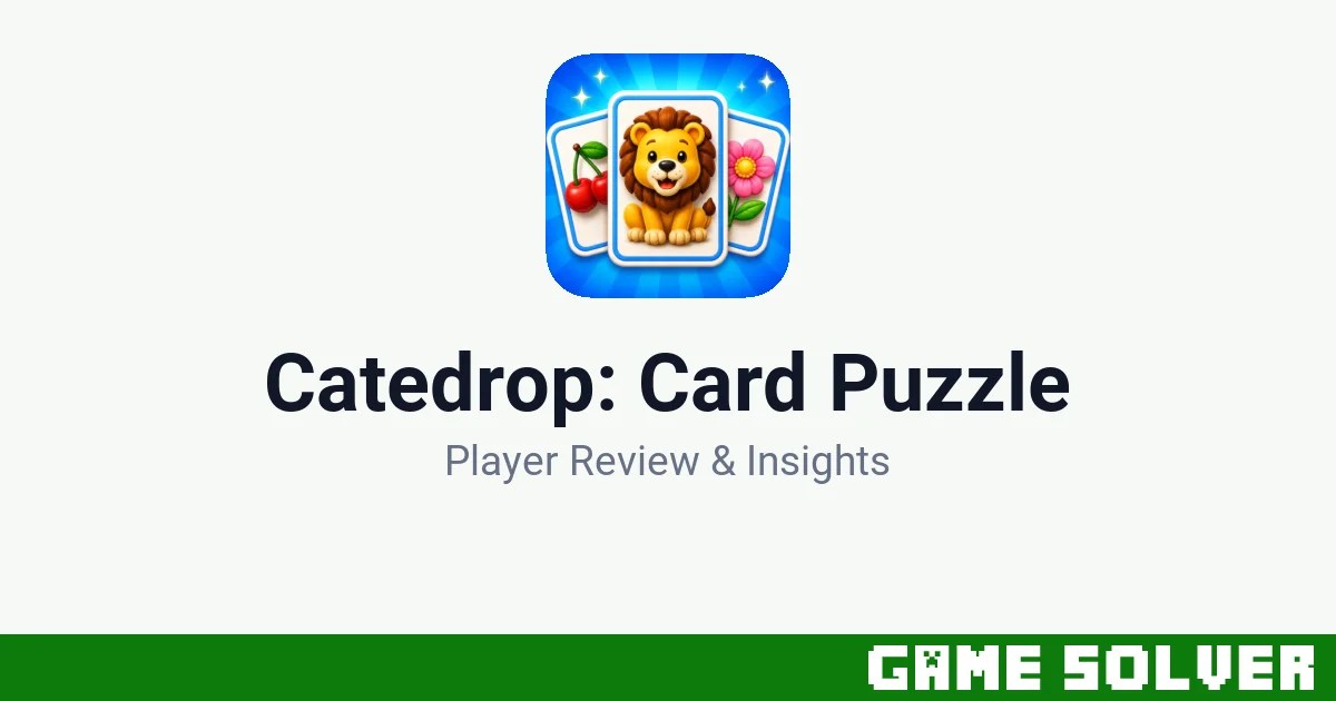 Catedrop: Card Puzzle featured image