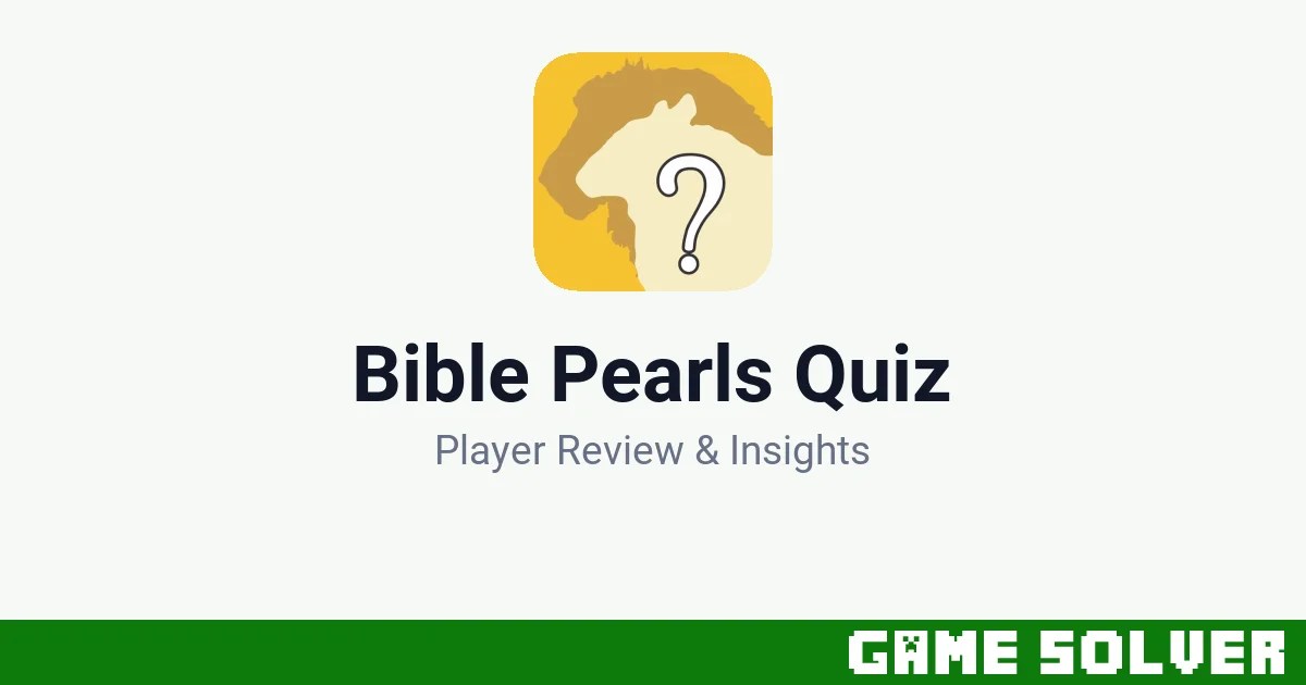 Bible Pearls Quiz featured image