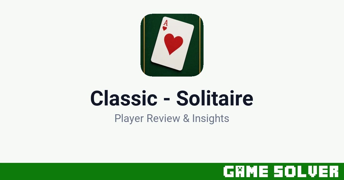 Classic - Solitaire featured image
