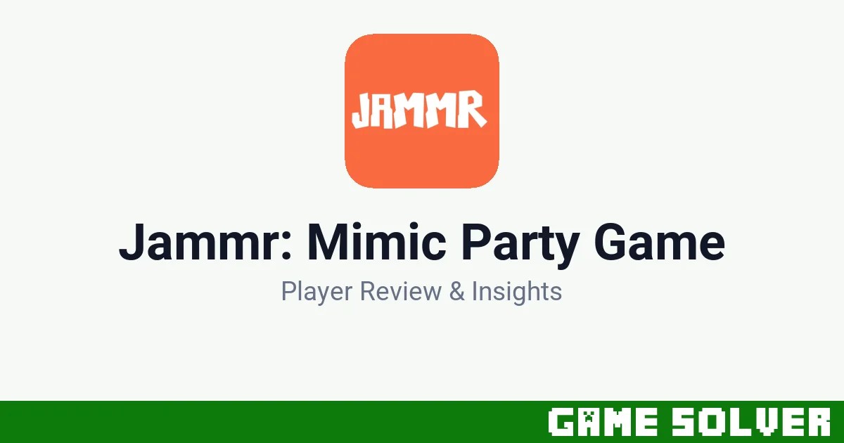 Jammr: Mimic Party Game featured image