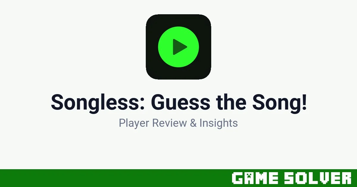 Songless: Guess the Song! featured image