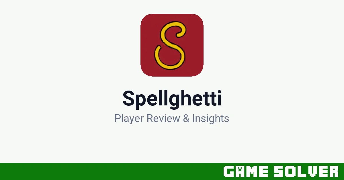 Spellghetti featured image