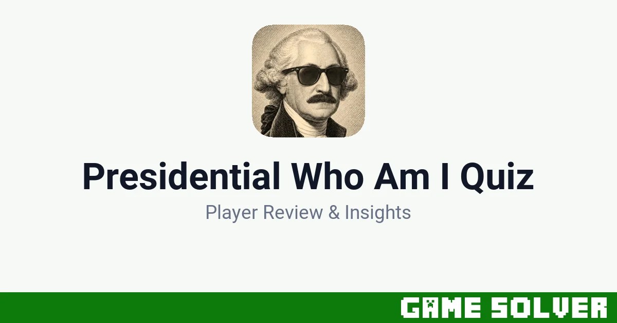 Presidential Who Am I Quiz featured image