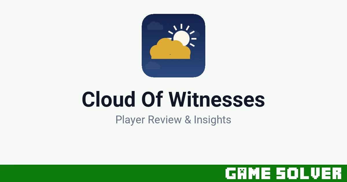Cloud Of Witnesses featured image