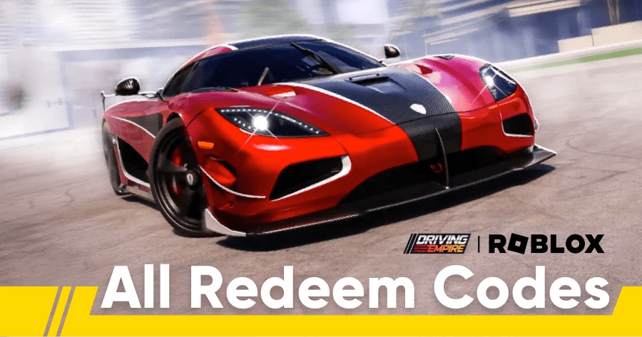 Roblox Driving Empire Codes April 2026 Latest Free Cash Rewards