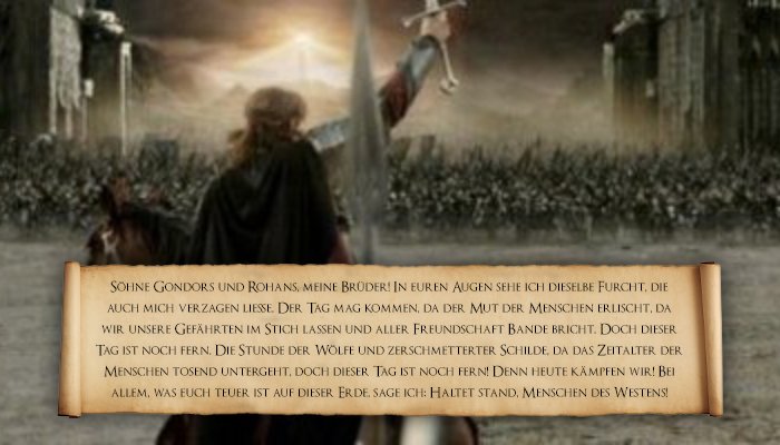 Herr Der Ringe Zitate Hoffnung