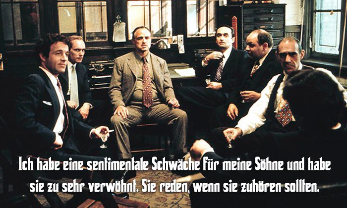 Der Pate Zitate Die Besten Spruche Der Corleone Familie