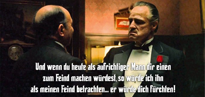 Der Pate Zitate Die Besten Spruche Der Corleone Familie