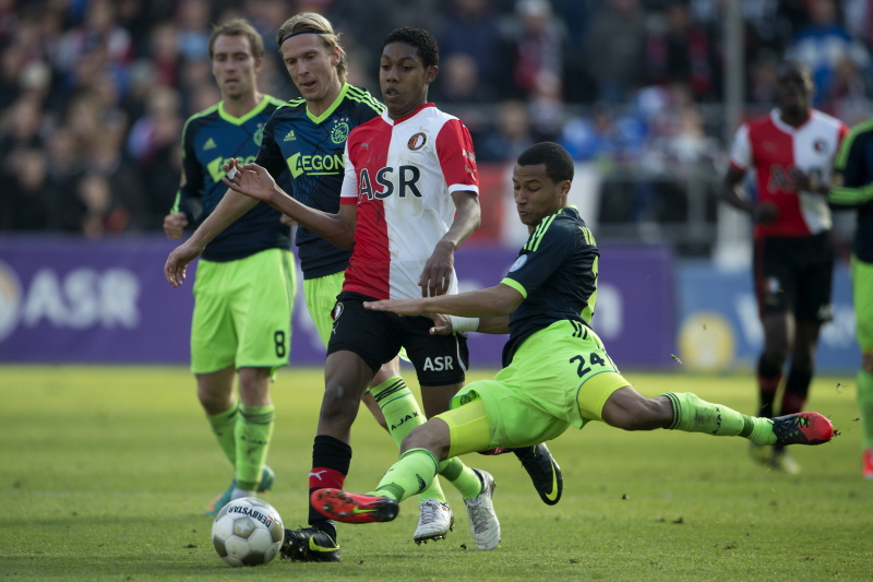 Okafor brace helps salzburg waltz past wolfsburg; The world's greatest football rivalries - Ajax v Feyenoord