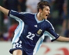 Zanetti esultante per quel goal