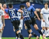 Empoli-Atalanta, un'esultanza dei nerazzurri contro l'Inter