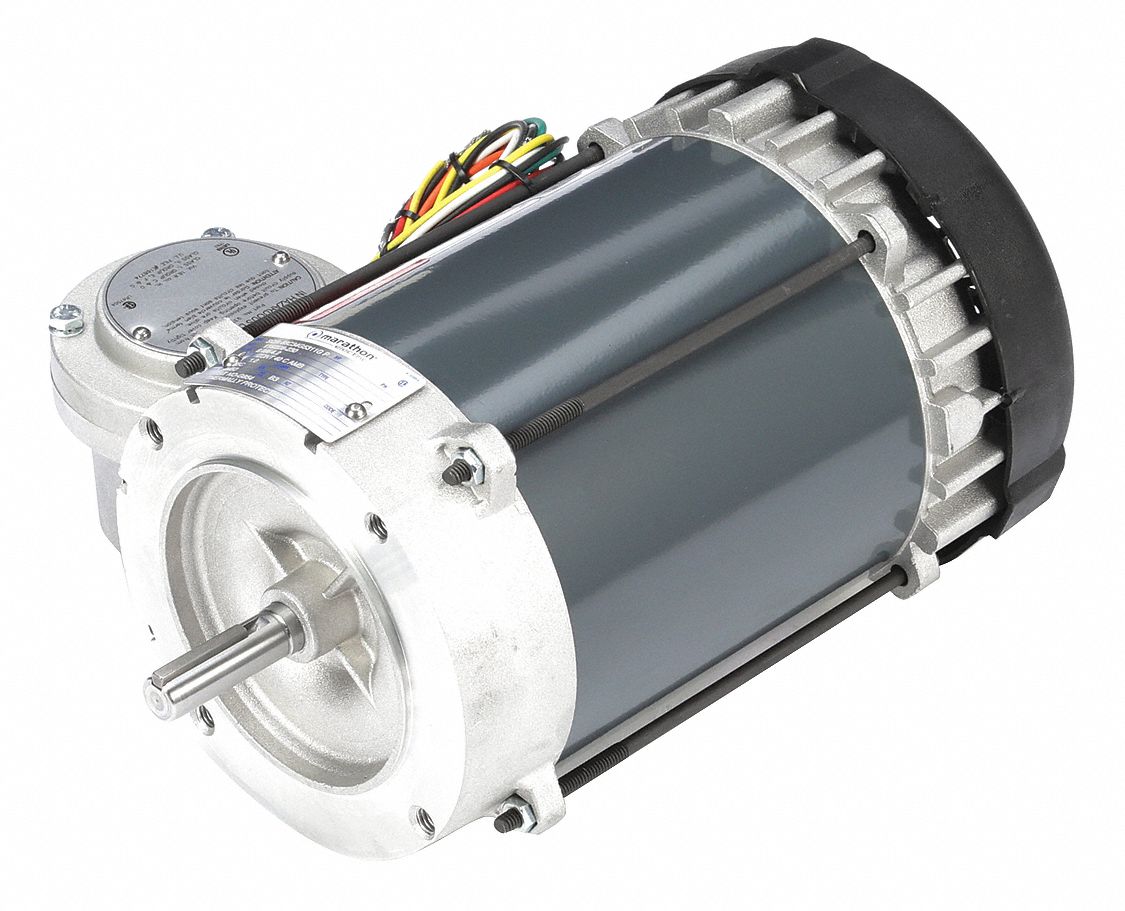 1 2 Hp Hazardous Location Motor Capacitor Start 3450 Nameplate Rpm 115 208 230 Voltage Frame 56c