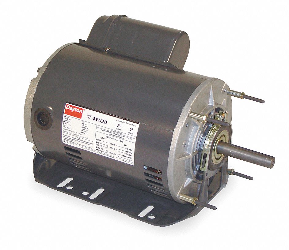 1 3 Hp Belt Drive Motor Capacitor Start 1725 Nameplate Rpm 115 208 230 Voltage Frame 48z