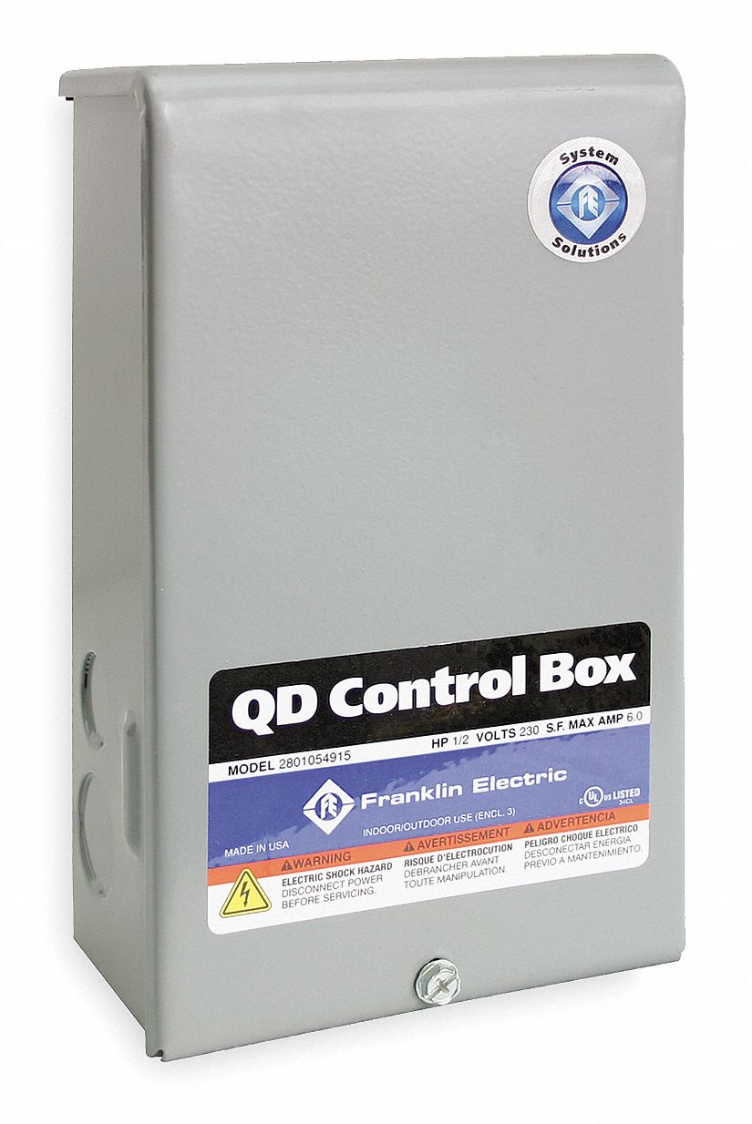 Pump Control Panel 115vac Compatible Pump Type Sewage Sump Well No Switch Included