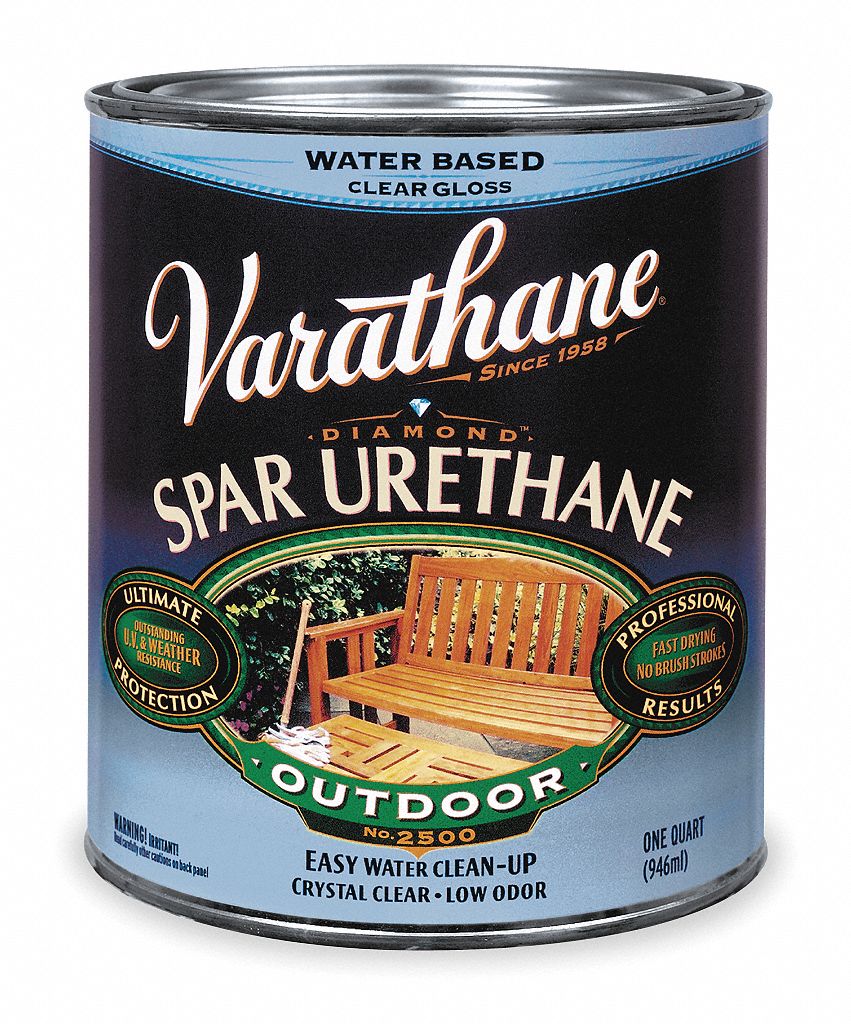 1 Gal Rust Oleum Brands 250131 Clear Varathane Diamond Water Based Spar Urethane Semi Gloss Pack Of 1 Household Varnishes First it is packed with UV.